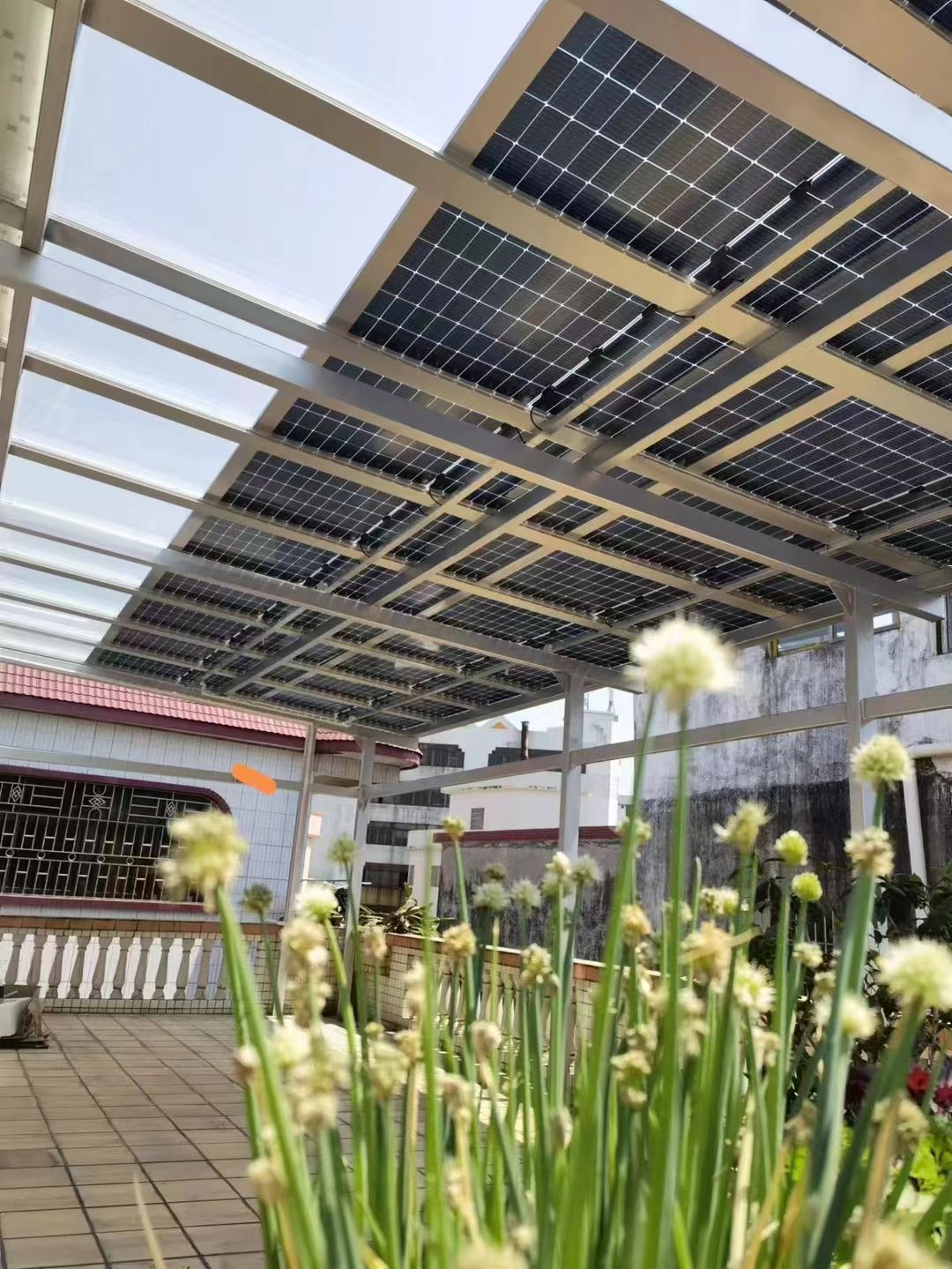 武安别墅家用屋顶太阳能发电系统安装